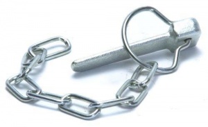 Snap cotter pin and chain (tf103)